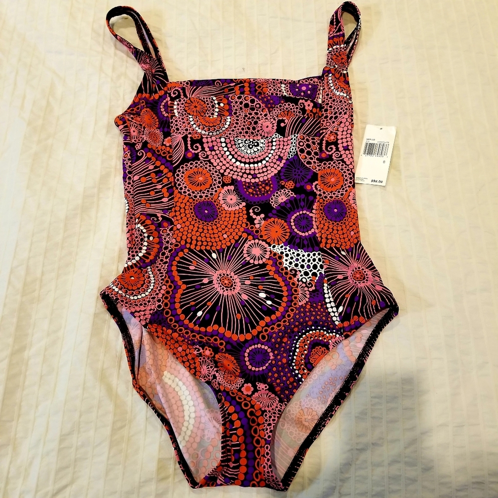 Calvin Klein 1pc swimsuit.  New with tags.